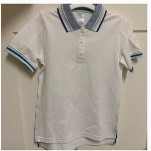 NWOT Ivivva “We Run The Green Polo” Size 8